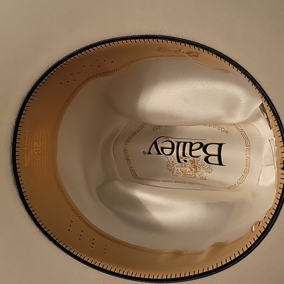 200X Beaver Bailey hat cream 6 7/8 - Picture 9 of 10